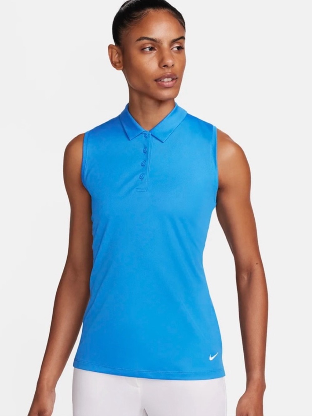 Nike Women’s Victory Sleeveless Golf Polo